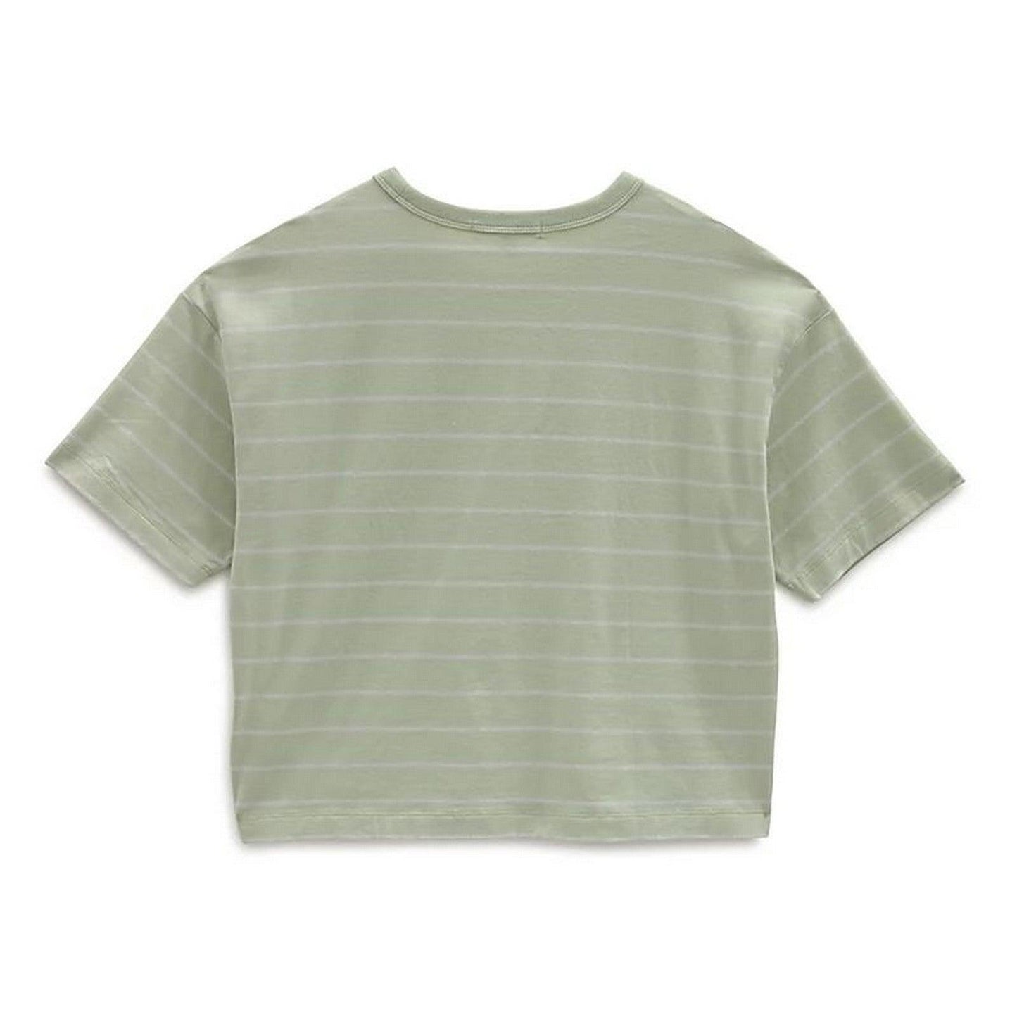 T-shirt Donna Vans - Time Off Stripe Top - Verde