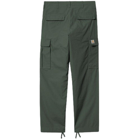 Carhartt Wip Herrenhose – Regular Cargo Pant Baumwolle Columbia Ripstop – Grün