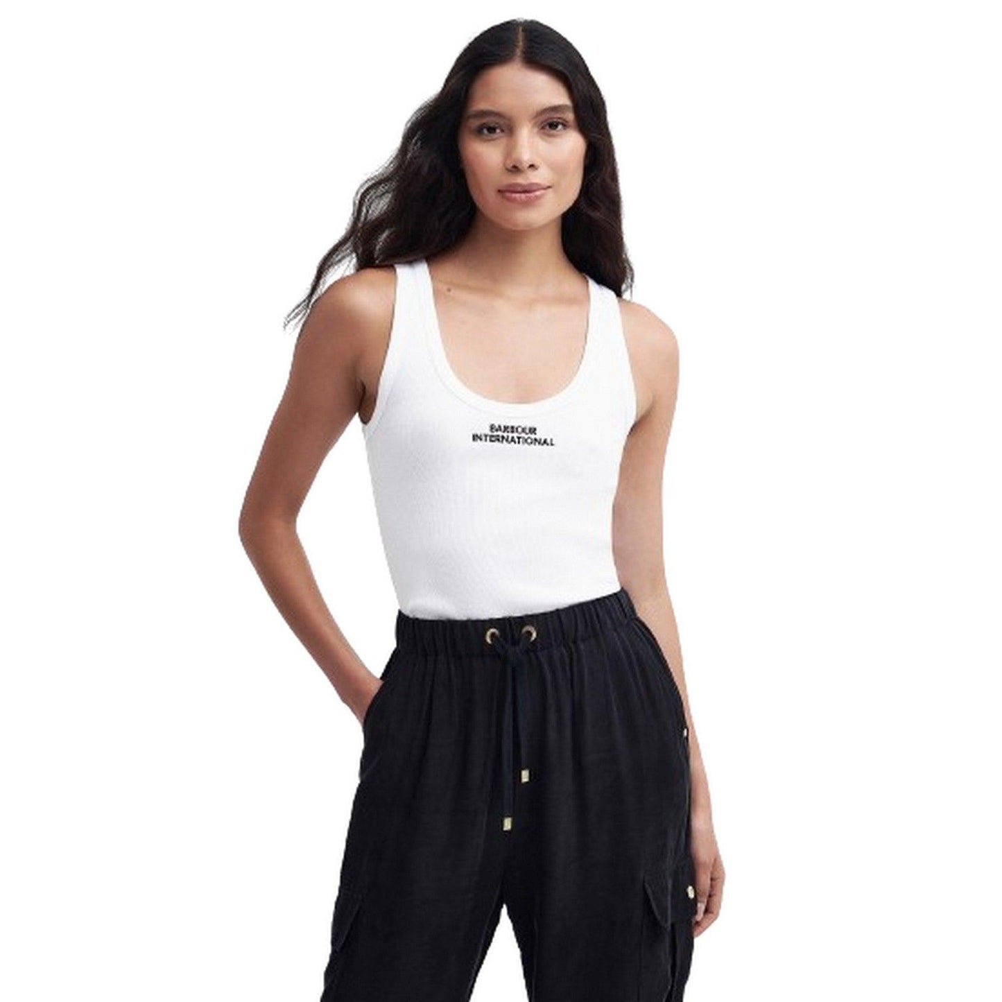 Barbour International Women's Tank Tops & Tank Tops - Ozanne Top Midlayers - White