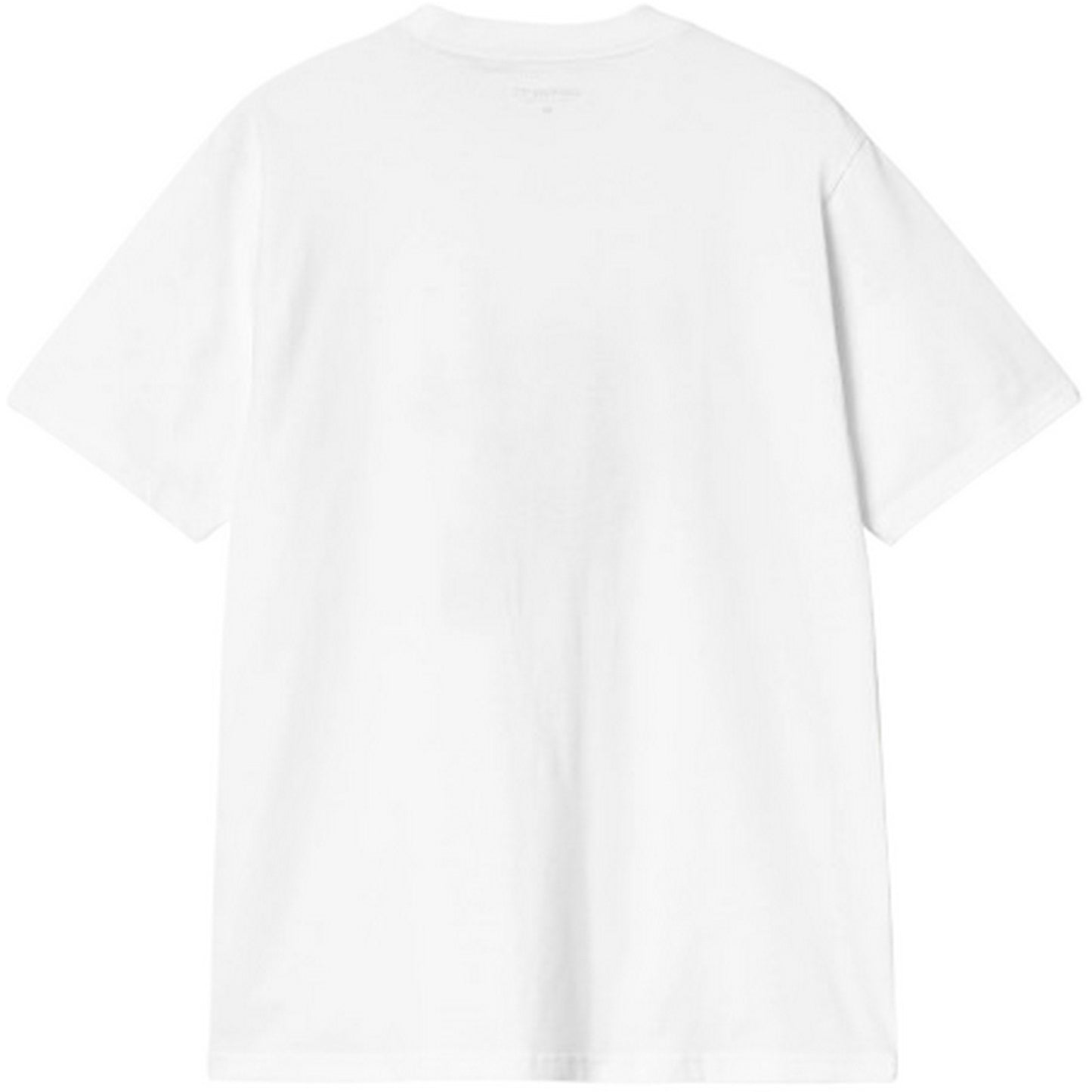 Carhartt Wip T-shirt pour hommes - S/S Solar Chrome C-Logo T-Shirt - Blanc