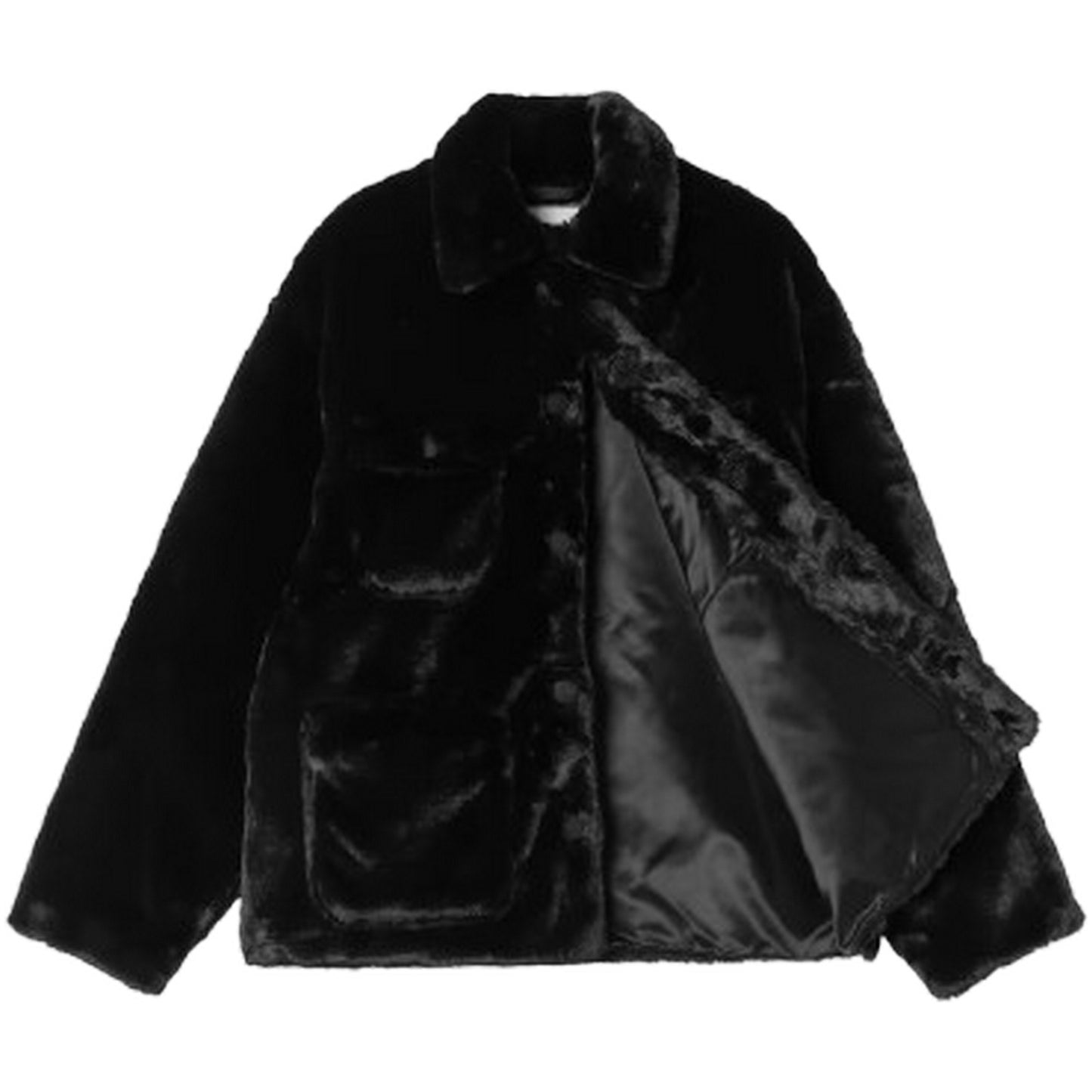 Chaquetas de mujer Carhartt Wip - Abrigo W' Olney Michigan - Negro