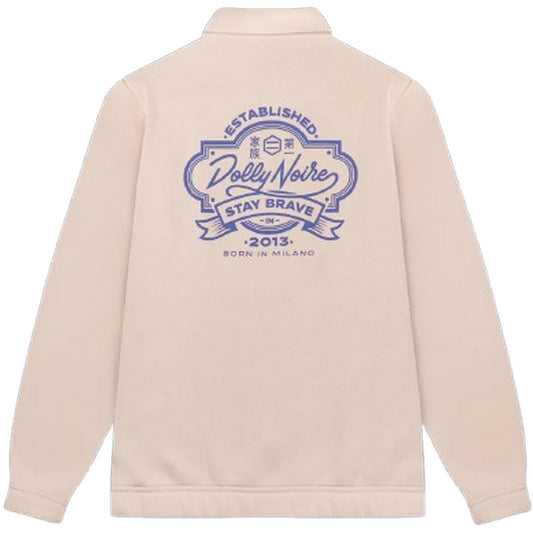 Felpe senza cappuccio Uomo Dolly Noire - Dolly Noire Kanban Full-Zip Sweatshirt - Beige