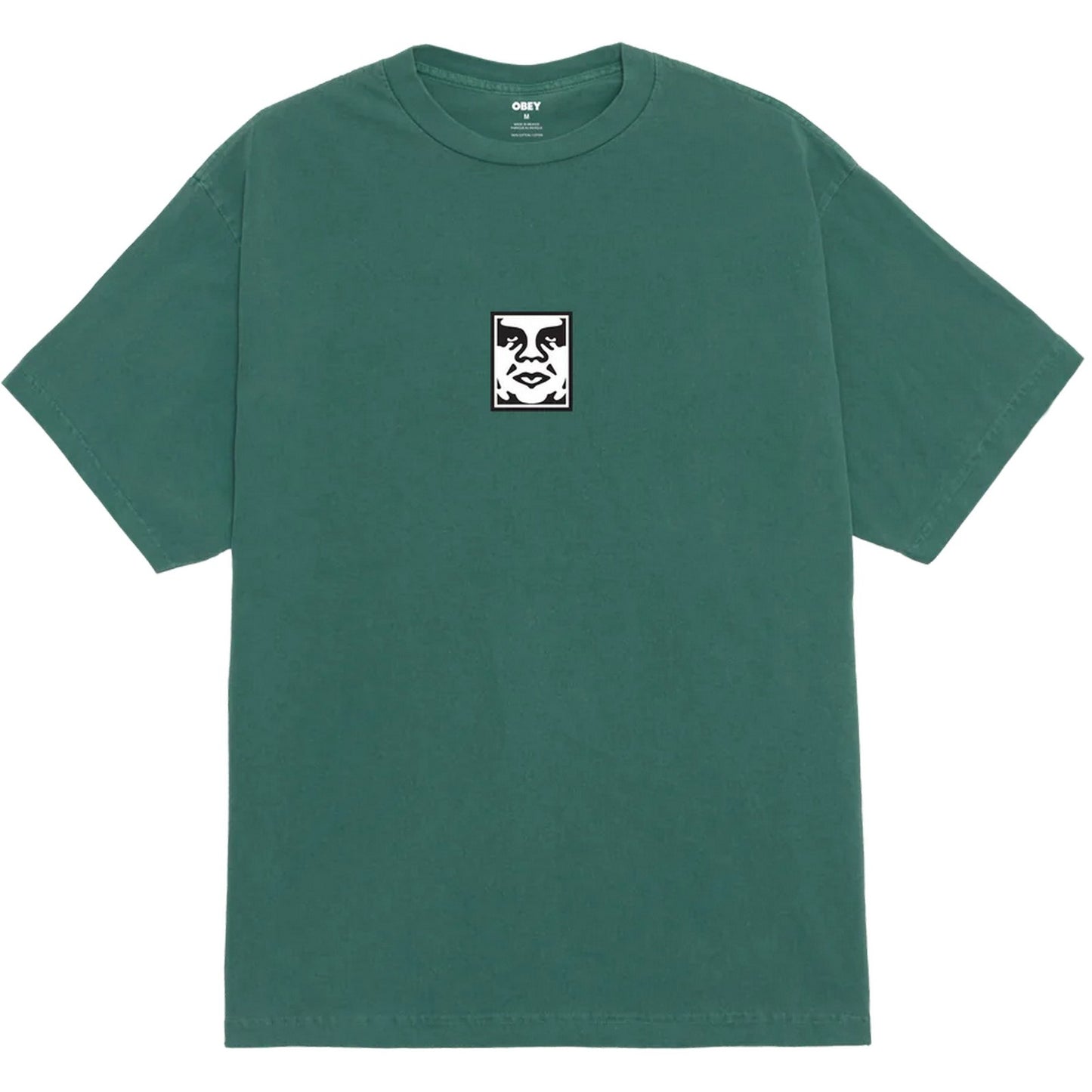 T-shirt Unisex Obey - Obey Icon Face Tee - Verde