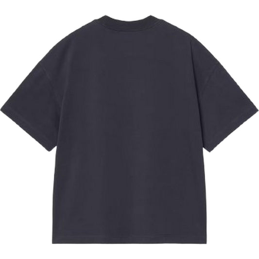 T-shirt Uomo Carhartt Wip - S/S Signature Script T-Shirt - Blu