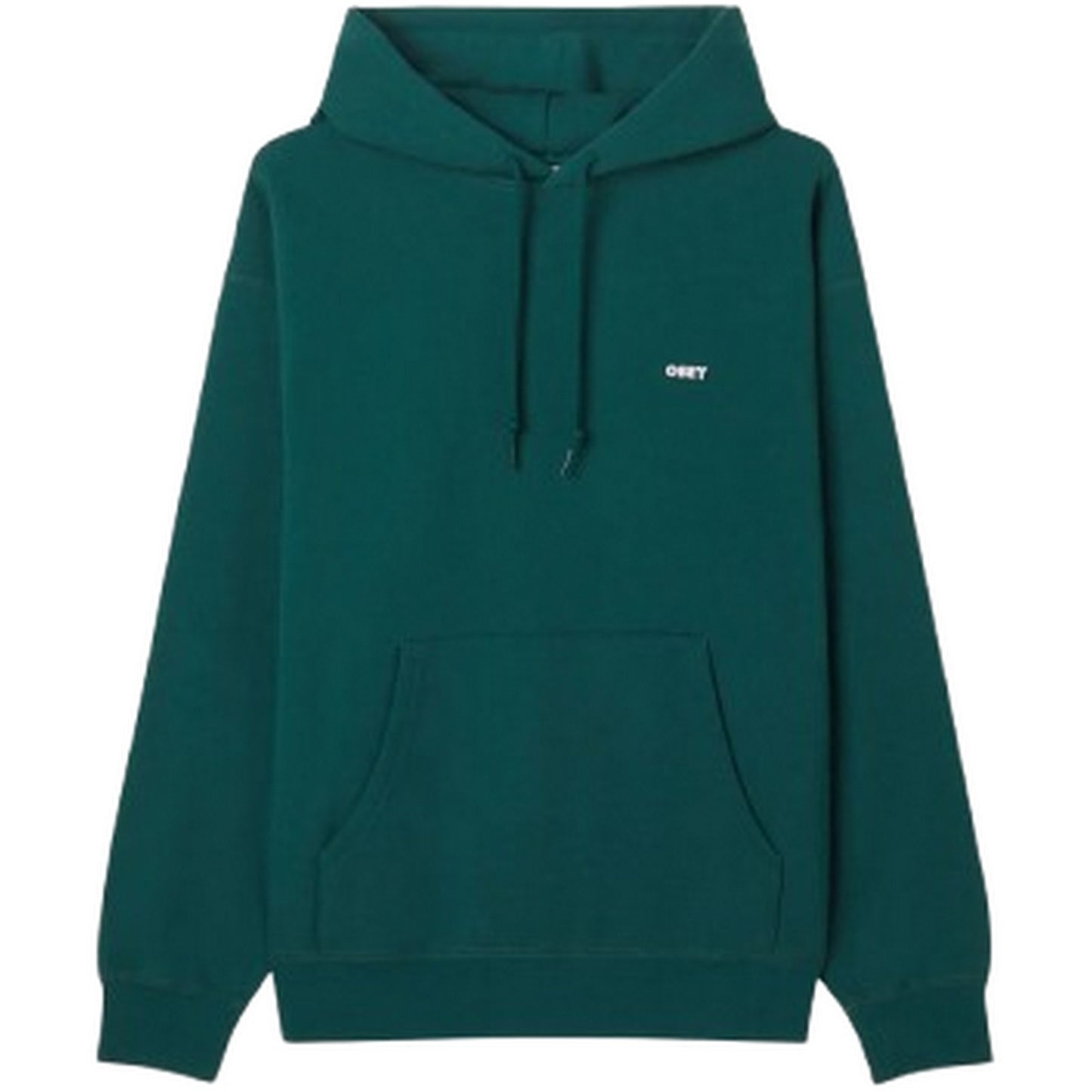 Felpe con cappuccio Unisex Obey - Established Works Bold Hood Ii Fleece - Verde