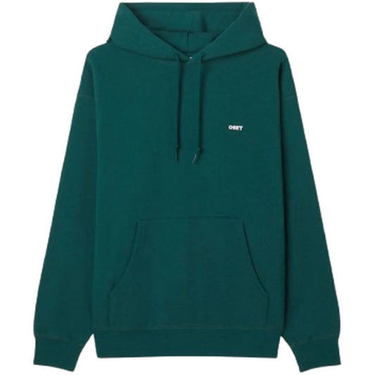 Obey Sweats à capuche unisexes - establishment Works Bold Hood Ii Fleece - Vert