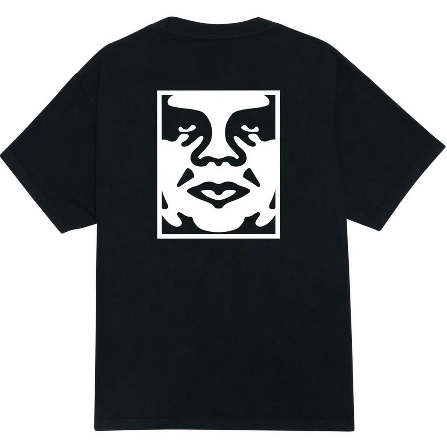 T-shirt Unisex Obey - Obey Bold Icon Face Tee - Nero