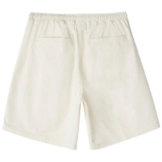 Obey Herren-Shorts – Easy Relaxed Twill Short – Weiß