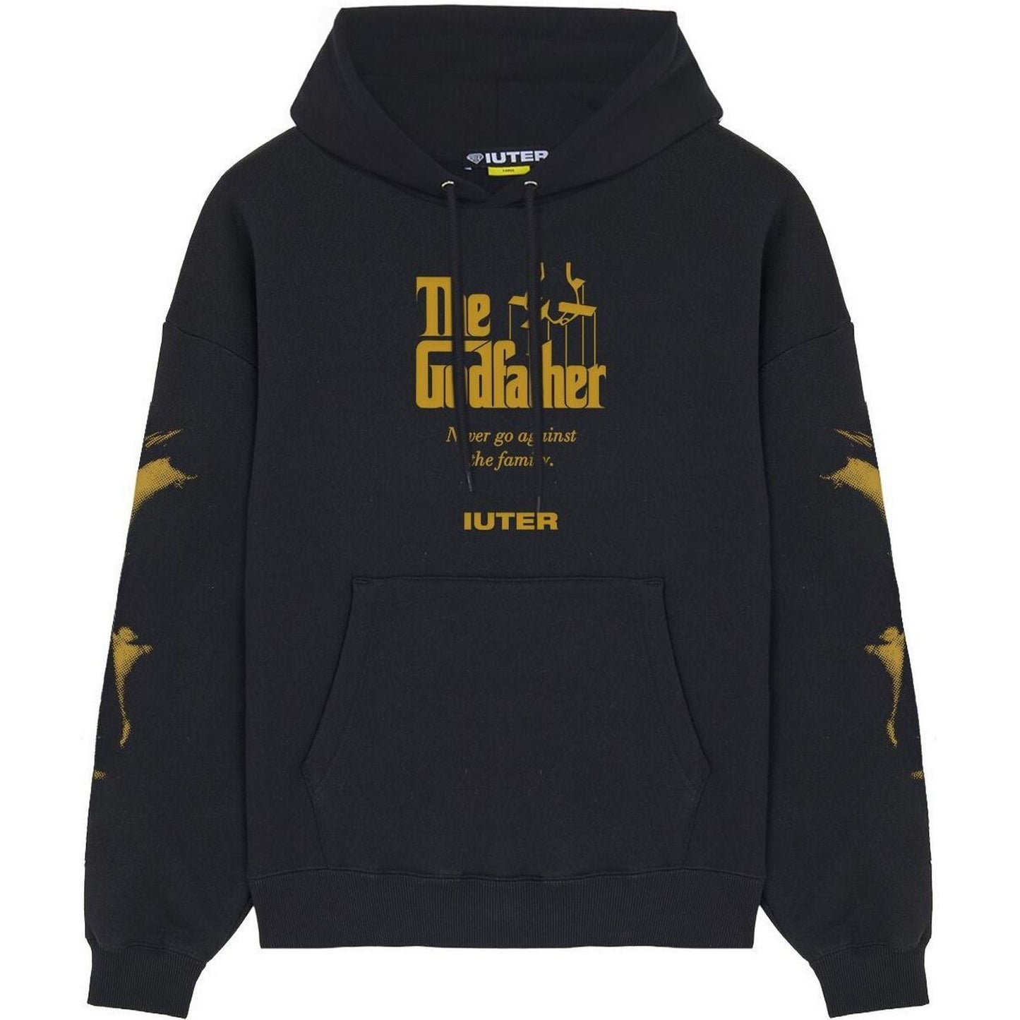 Felpe con cappuccio Uomo Iuter - The Godfather: Worldwide Hoodie - Nero