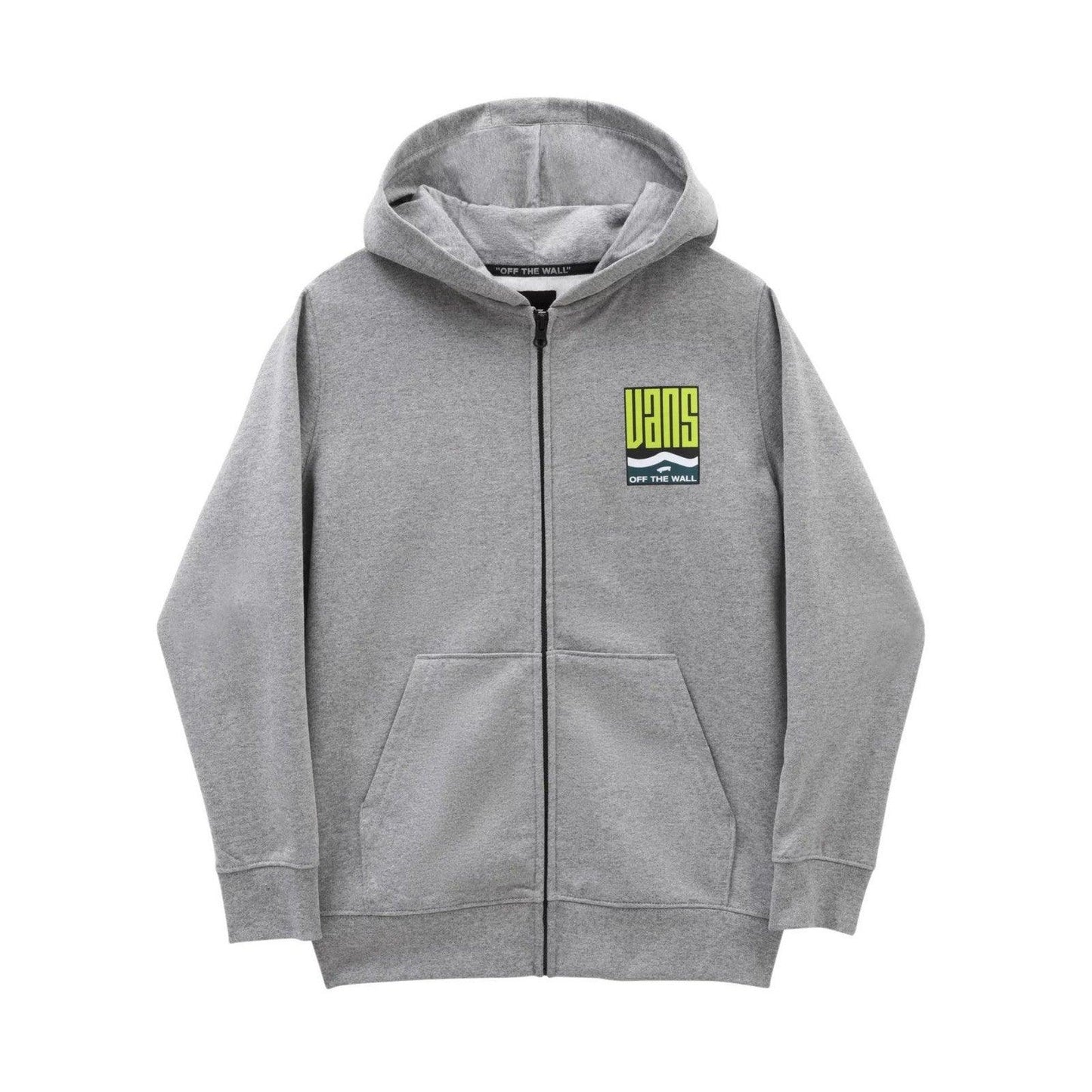 Sweats à capuche Vans unisexes pour garçons - Vans Maze Fz - Gris