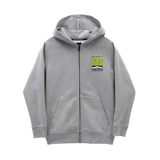 Sweats à capuche Vans unisexes pour garçons - Vans Maze Fz - Gris