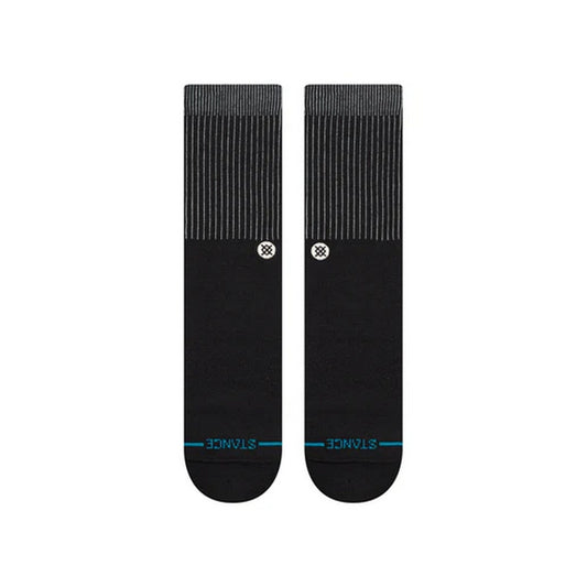 Stance Unisex Socken – Icon Pop Crew – Schwarz