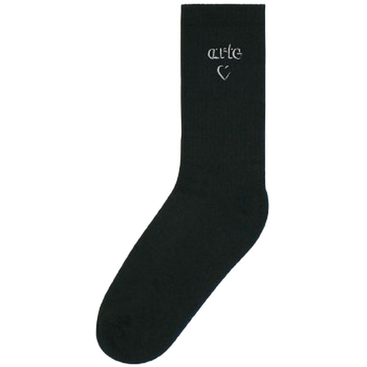 Calze Uomo Arte Antwerp - Heart Logo Socks - Nero