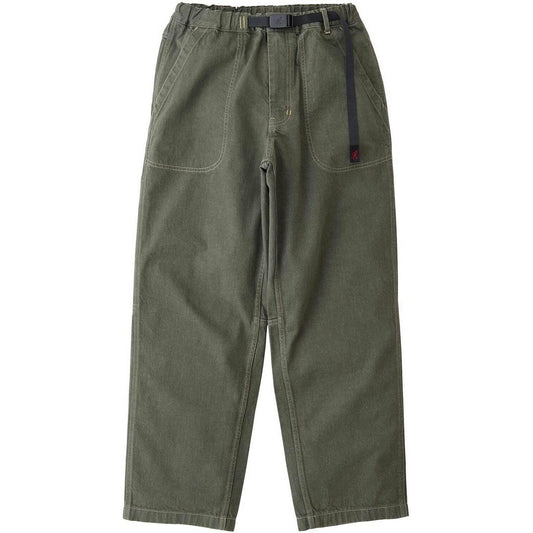 Pantalones de hombre Gramicci - Pantalón vaquero japonés flameado - Verde