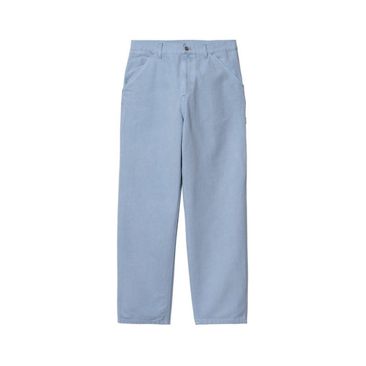 Pantalon Carhartt Wip pour hommes - Pantalon à genou unique - Bleu clair