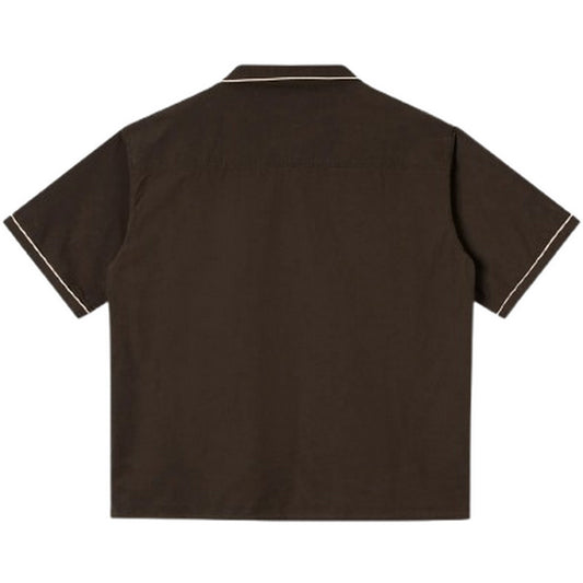 Stan Ray Freizeithemden für Herren – Ss Bowling Shirt – Schwarz