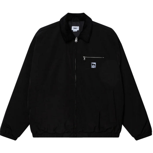 Obey Men's Jackets - Obey Elysian Jacket - Black