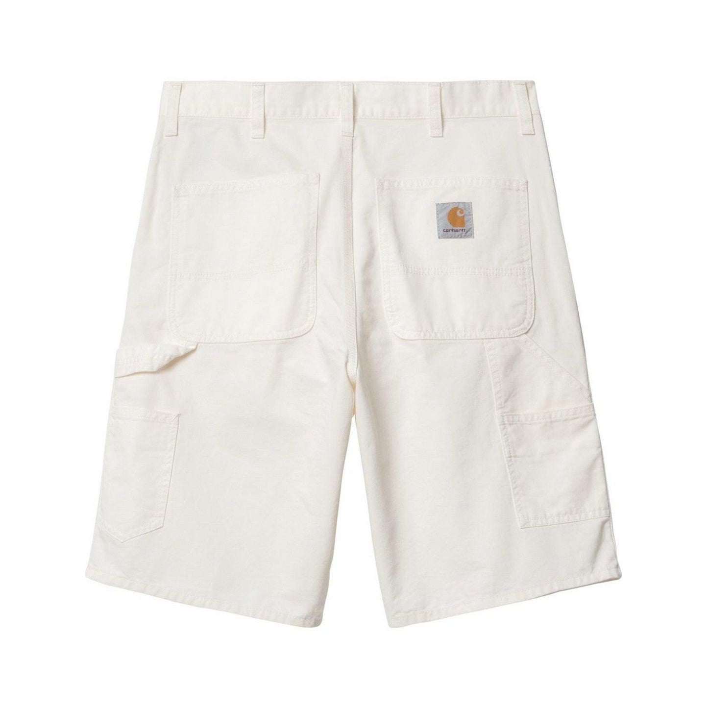 Bermuda Unisex Carhartt Wip - Single Knee Short - Bianco