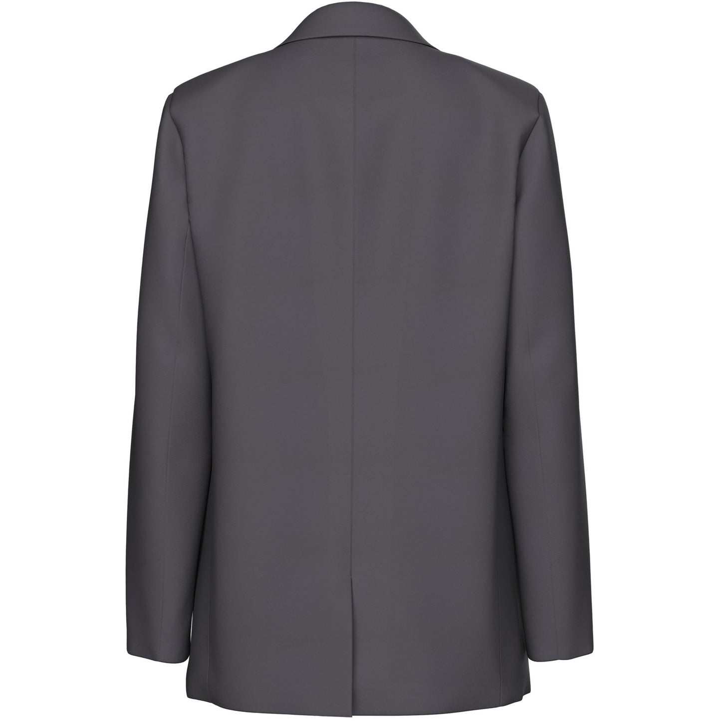 Damenblusenteile - Pcbozzy Ls Loose Blazer Noos 12 A Slit - Grau
