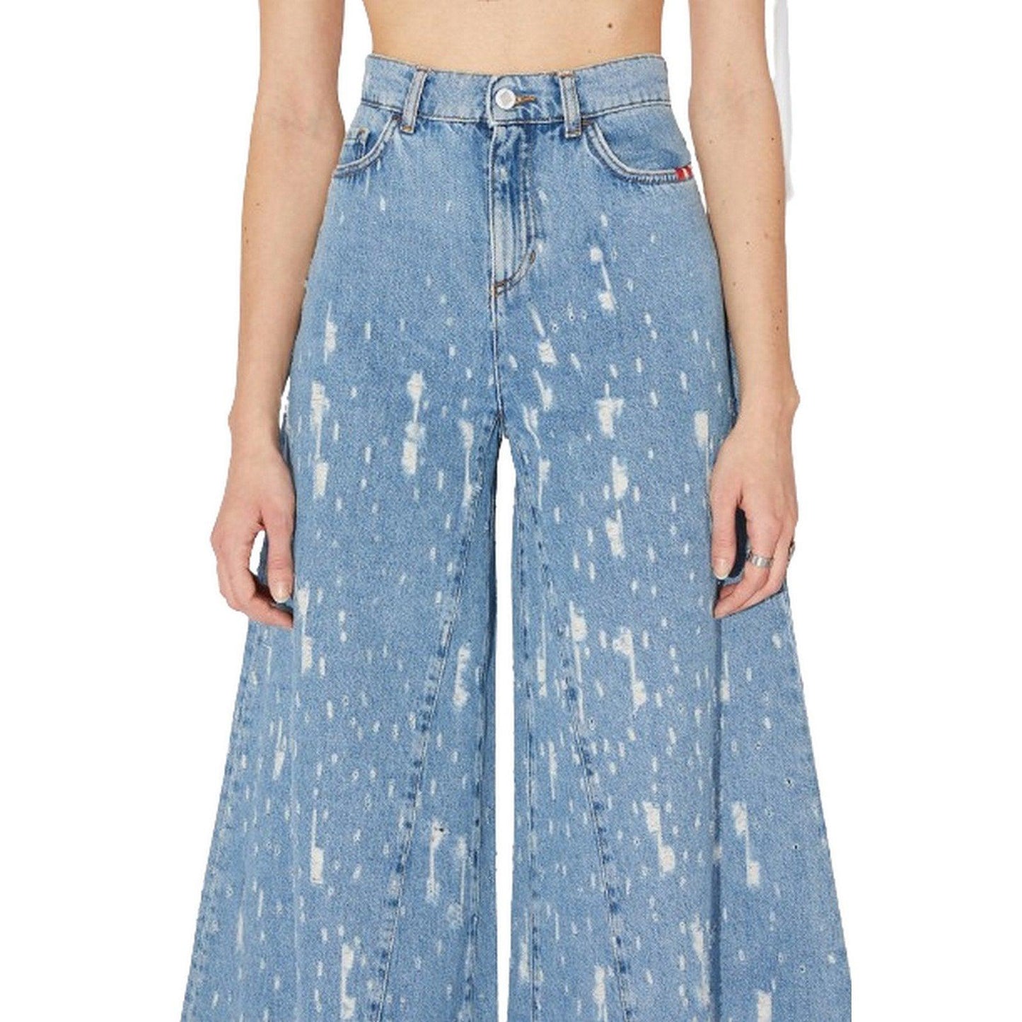 Jeans Donna Amish - Colette - Blu