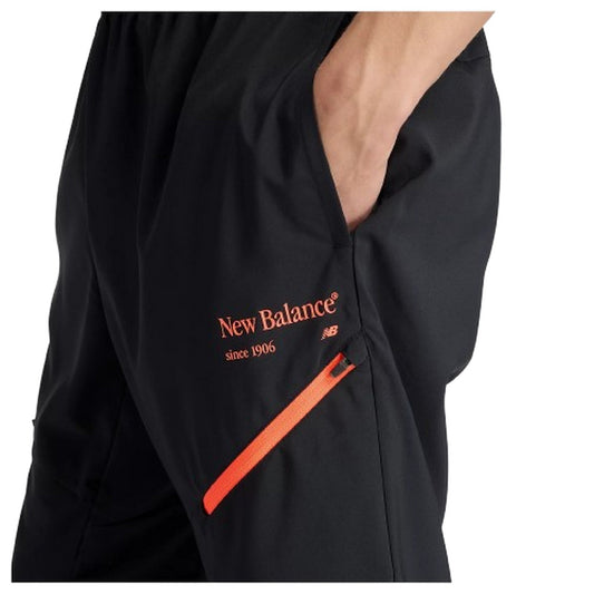 New Balance Men's Pants - Reimagined Woven Jogger - Black