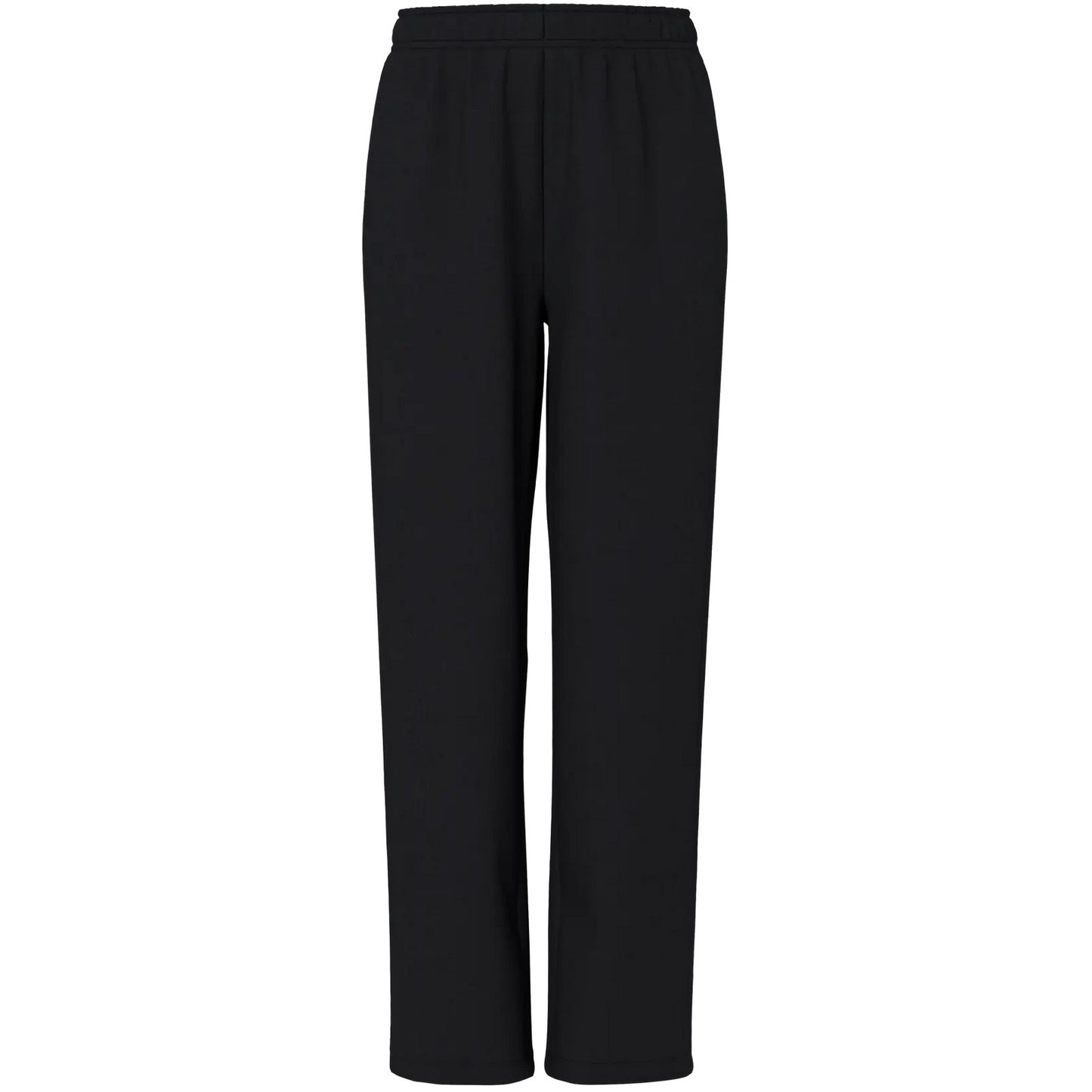 Pantaloni Donna Pieces - Pcchilli Hw Straight Sweat Pants Noos Bc - Nero