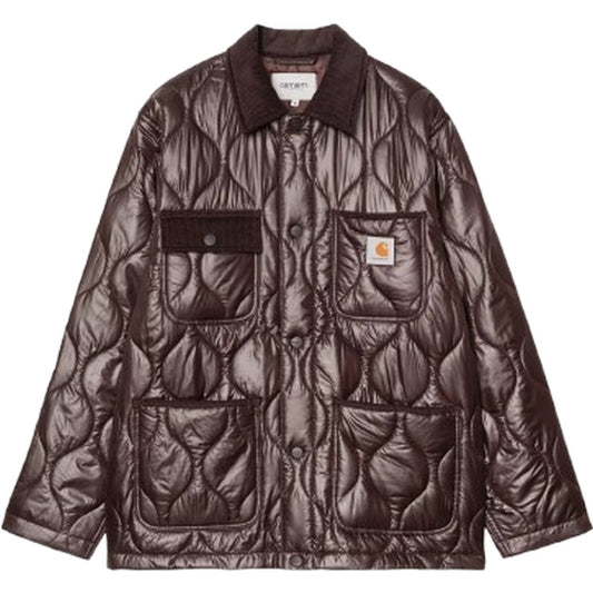 Giacche Uomo Carhartt Wip - Oscar Chore Liner - Marrone