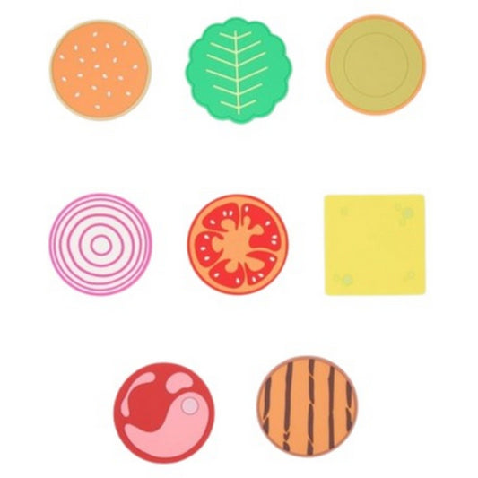 Andere (Haus & Küche) Unisex Edwin – Burger-Untersetzer – Mehrfarbig