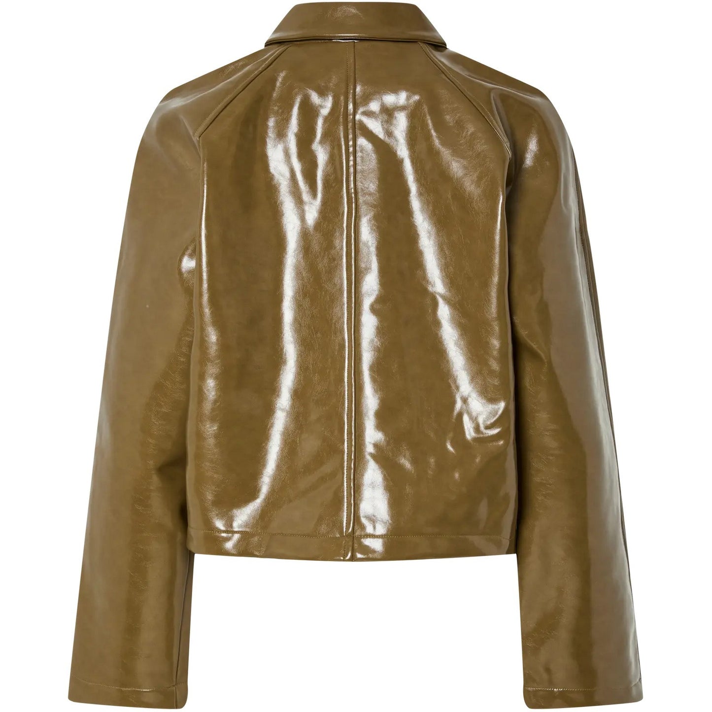 Mäntel Damenteile - Pcmerry Coated Jacket - Grün