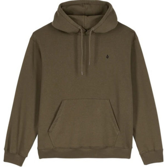 Sweats à capuche Volcom pour hommes - Single Stone Po - Beige