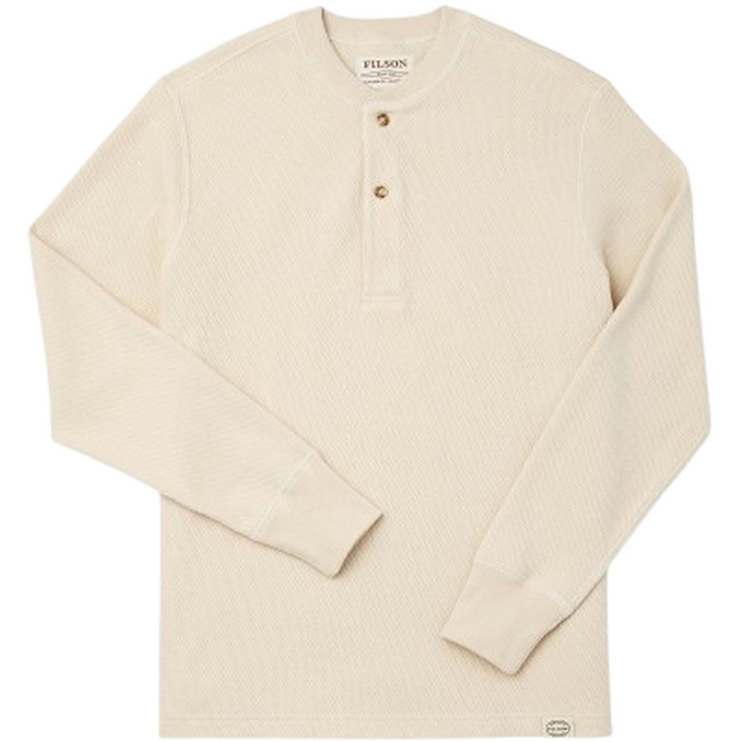 Maglioni Uomo Filson - Waffle Knit Henley - Beige
