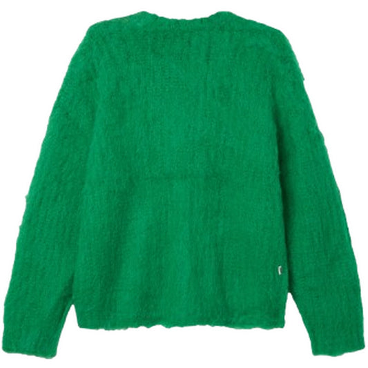 Obey Cárdigan para hombre - Cárdigan patrón - Verde