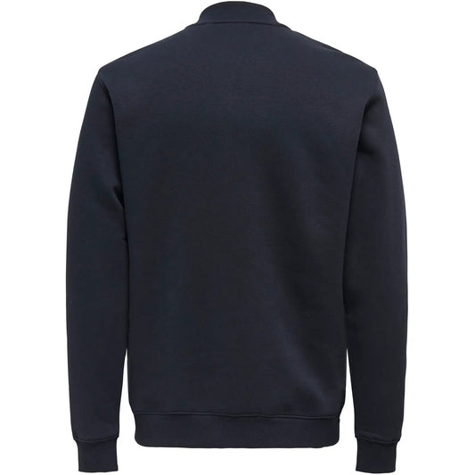 Camisas de manga larga para hombre Only & Sons - Onsceres Reg Zip Bomber Jck Noos - Negro