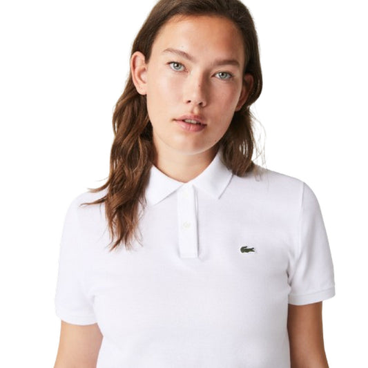 Polo Donna Lacoste - Best Polo Manica Corta - Bianco