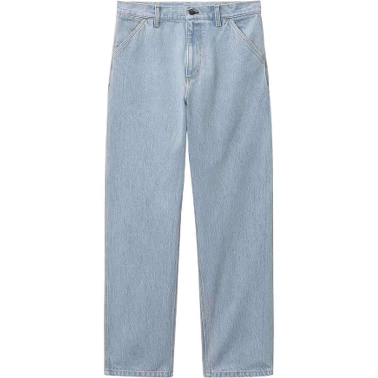 Pantalon Carhartt Wip pour hommes - Pantalon à genou unique - Bleu