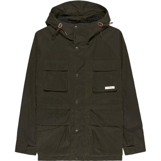 Chaquetas de hombre Element - Parka encerada Field - Verde