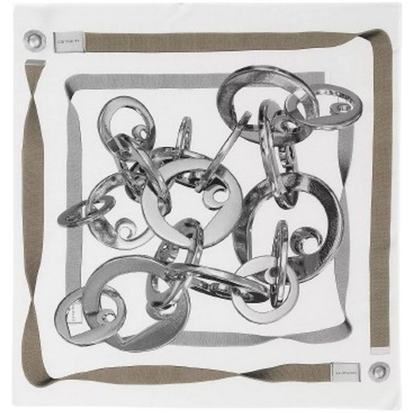 Fazzoletti da collo Unisex Carhartt Wip - Charms Belt Bandana - Bianco