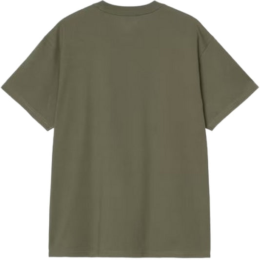 T-shirt Uomo Carhartt Wip - S/S Script Embroidery T-Shirt - Multicolore