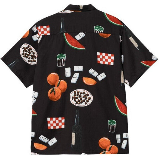 Męskie koszule codzienne Carhartt Wip – S/S Koszula obiadowa Isis Maria – wielobarwny