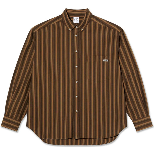 Camisas casuales de hombre Polar - Camisa Ben Ls - Marrón