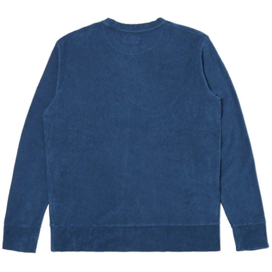 Universal Works Men's Shirts - Loose Pullover - Blue