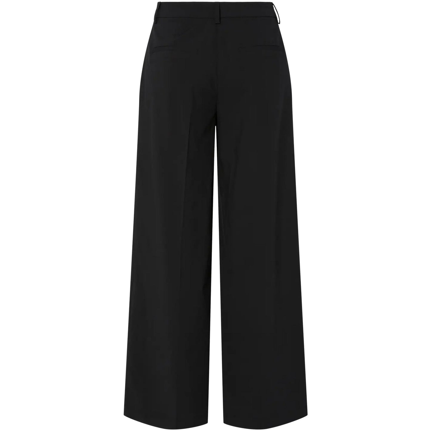 Pantaloni Donna Pieces - Pcrosa Hw Wide Pant Noos Bc - Nero
