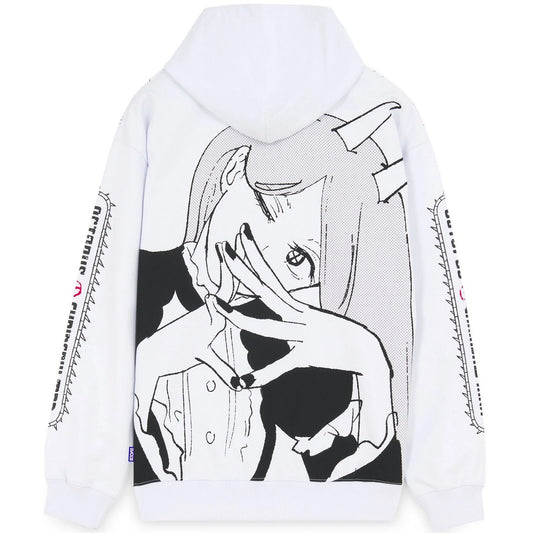 Felpe con cappuccio Uomo Octopus - Chainsaw Man Octopus Dreams Hoodie - Bianco