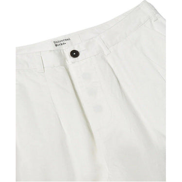 Pantaloni Uomo Universal Works - Loose Cargo Pant - Bianco