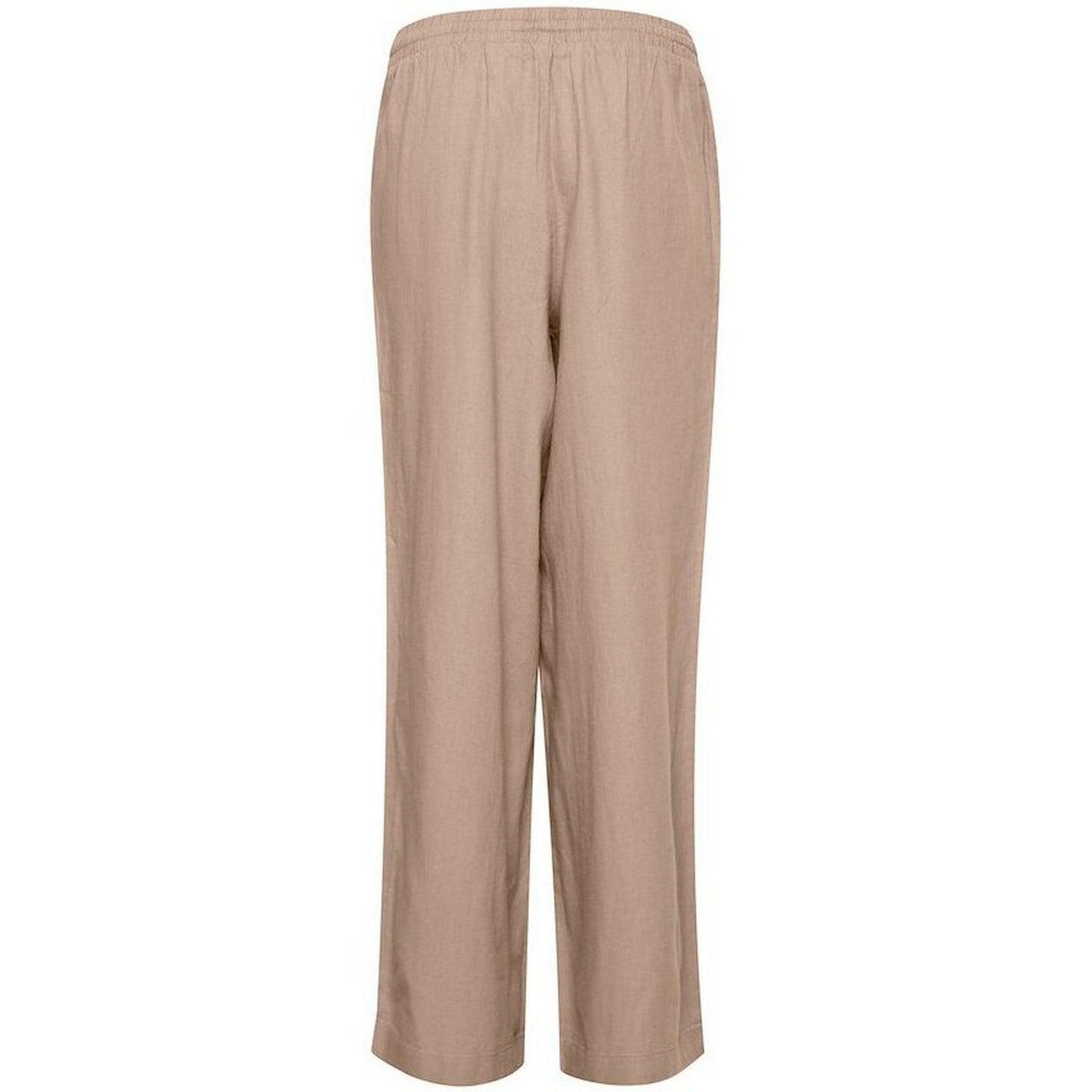 Pantaloni Donna Ichi - Ihlino Pa2 Fl - Beige