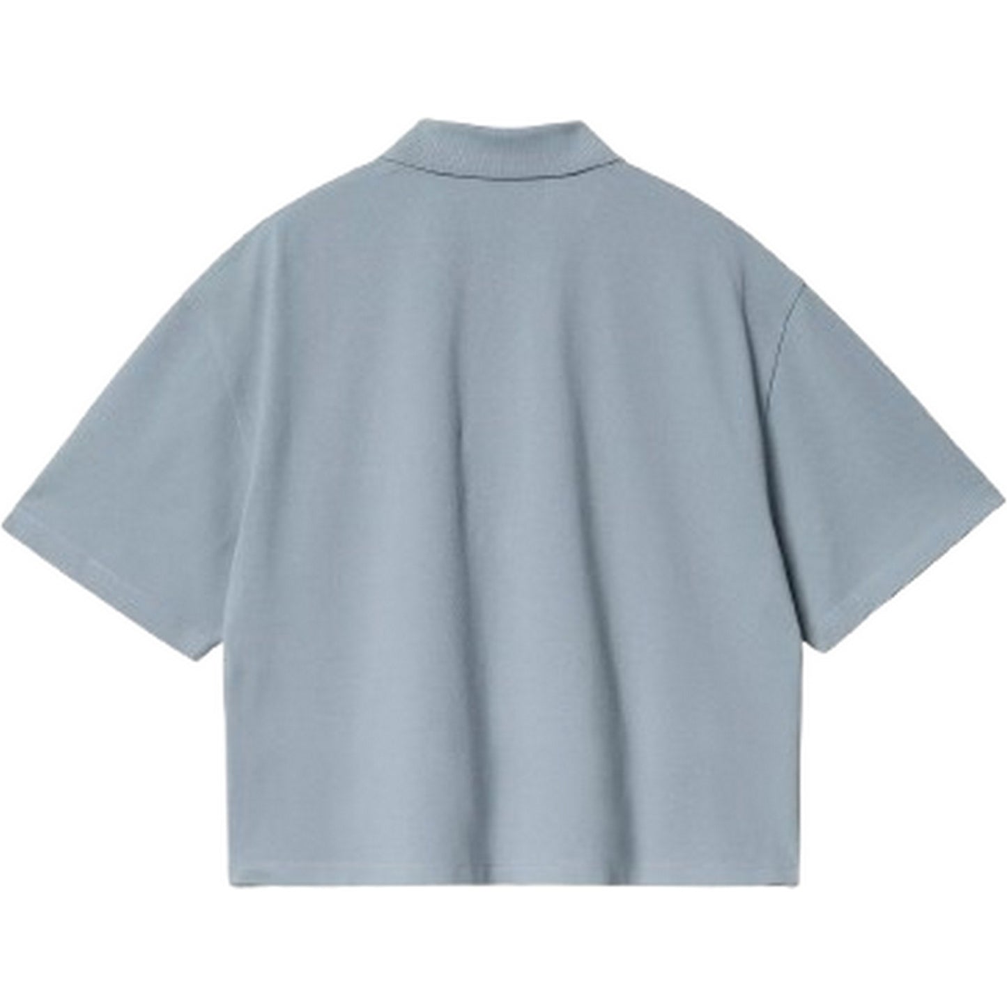 Polo Donna Carhartt Wip - W S/S Carhartt Script Polo Ts - Blu
