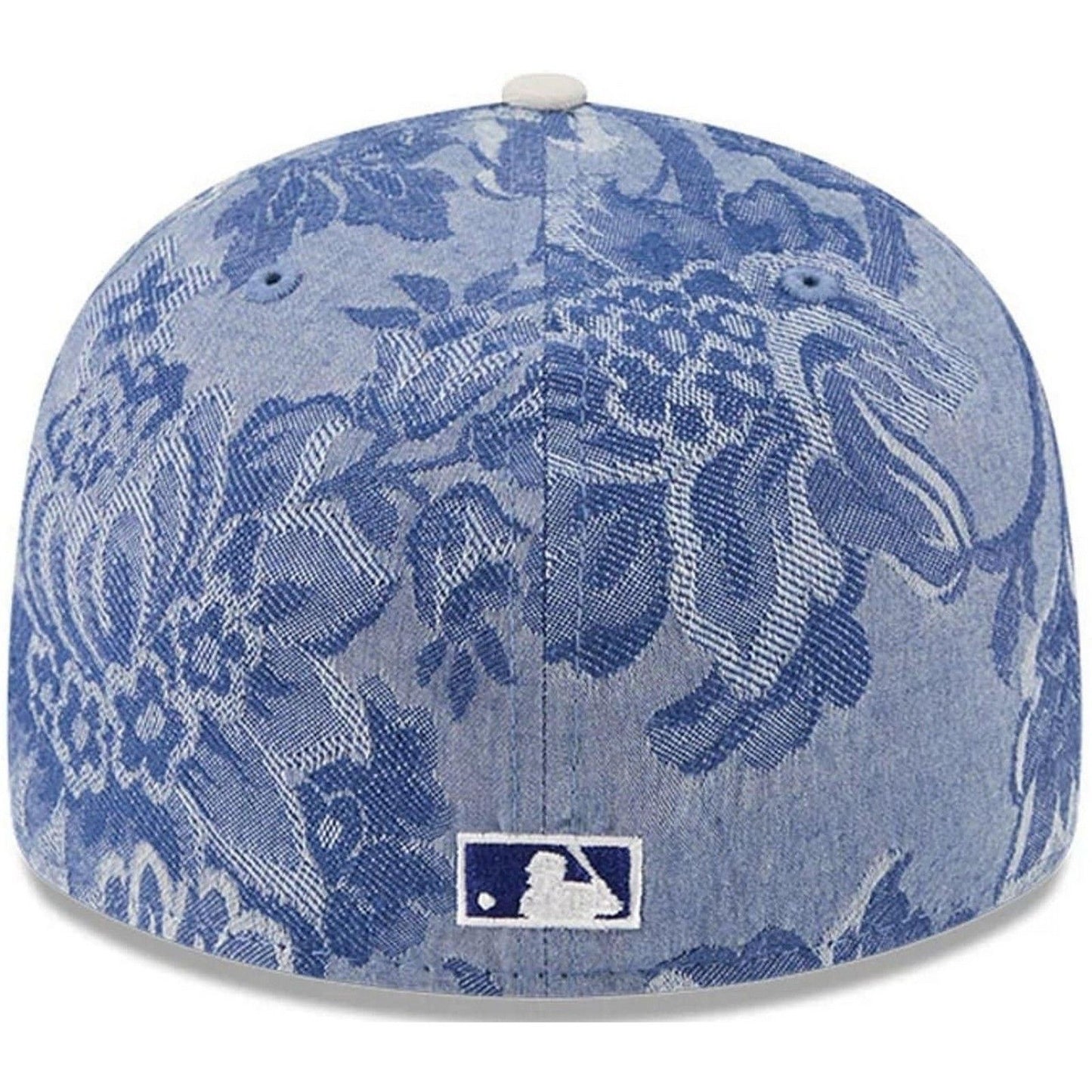 Casquettes de baseball unisexe New Era - Denim Jacquard 59FIFTY - Bleu