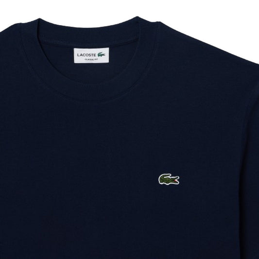 T-shirt męski Lacoste – T-shirt – Niebieski