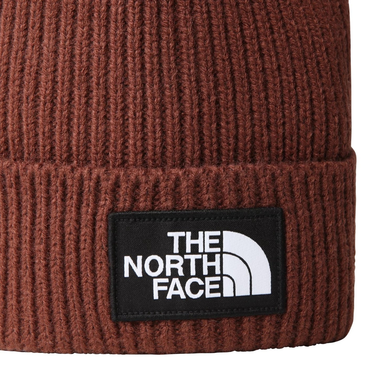 Berretti in maglia Unisex The North Face - Tnf Log Box Cuf Bne - Marrone
