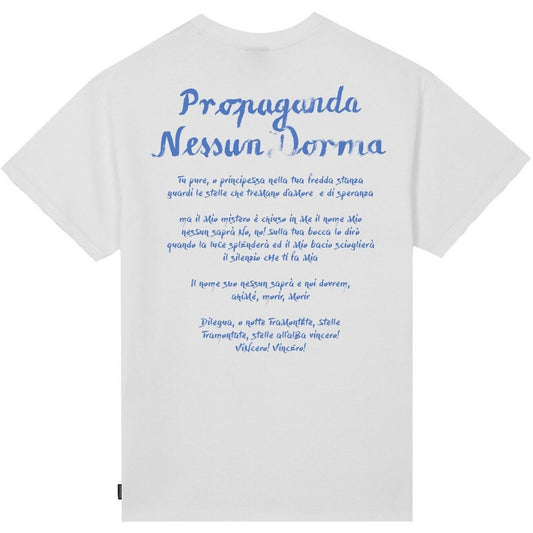 T-shirt Uomo Propaganda - T-Shirt M/M Nessun Dorma - Bianco